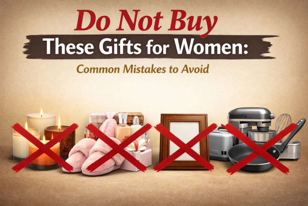 Do Not Buy These Gifts for Women: Common Mistakes to Avoid