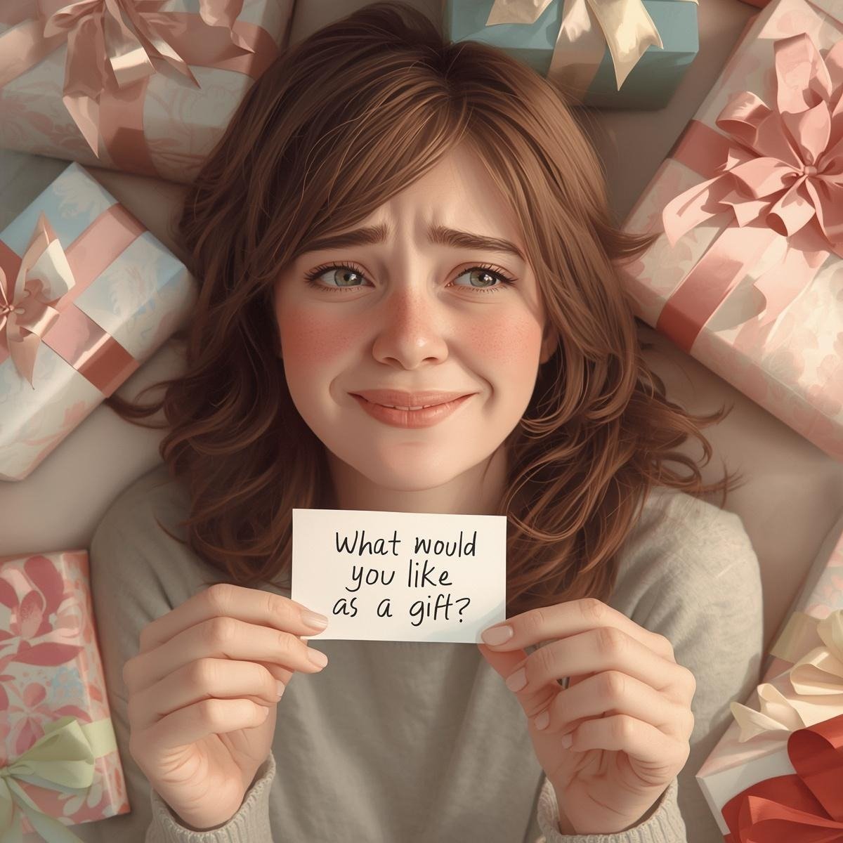 Embarrassment of Asking: What Would You Like as a Gift?