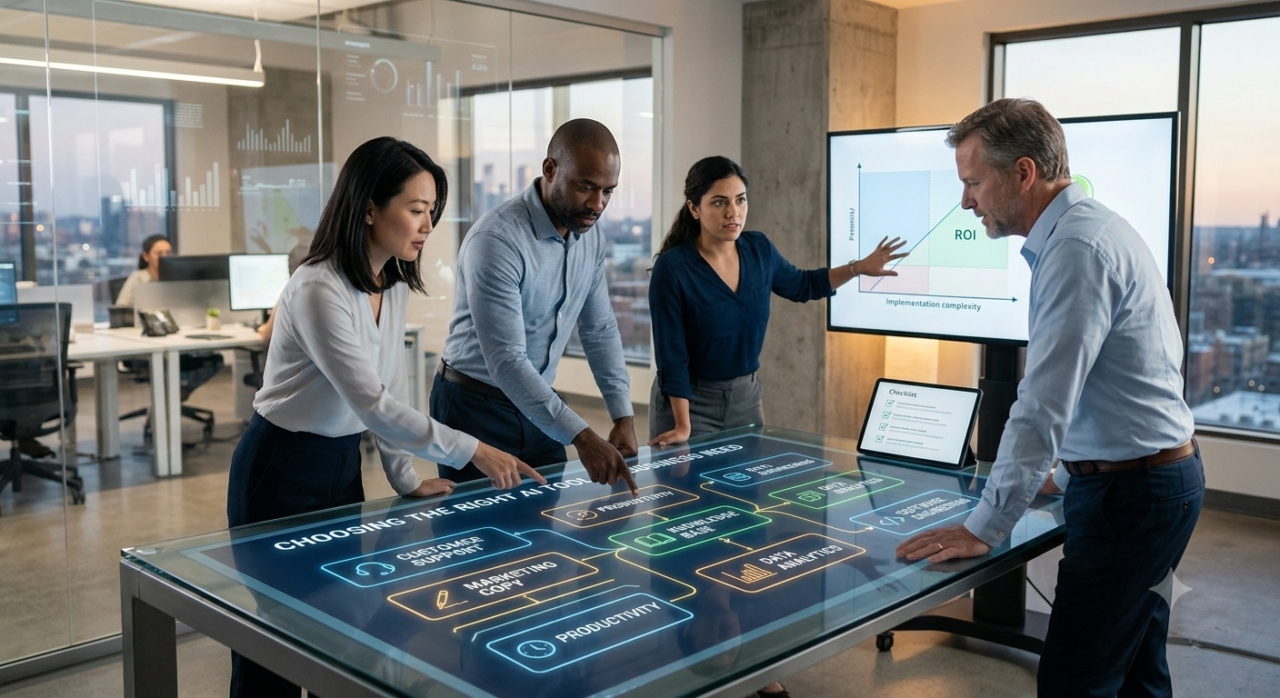 choosing ai tool for business