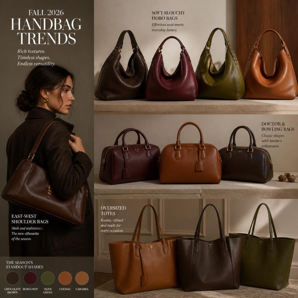 Women’s Fall Handbag Trends 2026